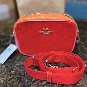 Coach Mini Jamie Camera Bag In Colorblock NWT Crossbody Shoulder Color Block